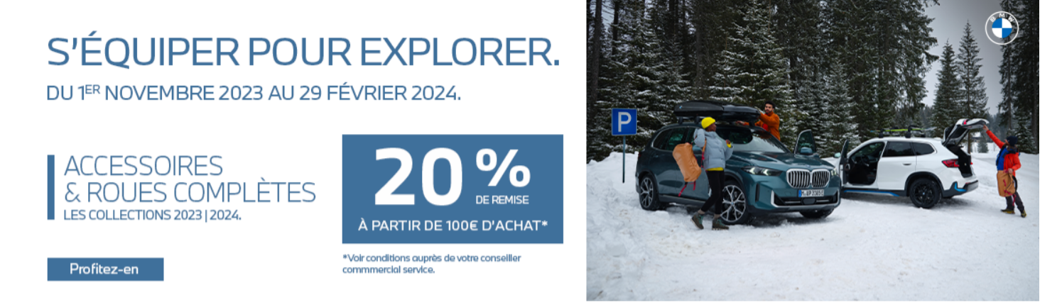 Accessoires d'Origine BMW - Hiver 2023-2024