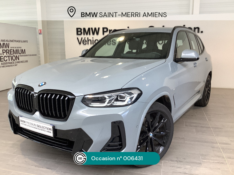 BMW X3 xDrive 20d 190ch BVA8 M Sport