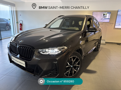 BMW X3 xDrive 20d 190ch BVA8 M Sport